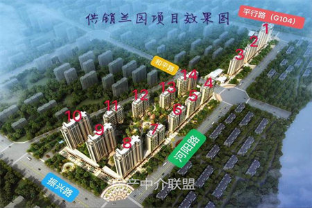开发区龙府二期3室1厅2卫128万162.8m2出售